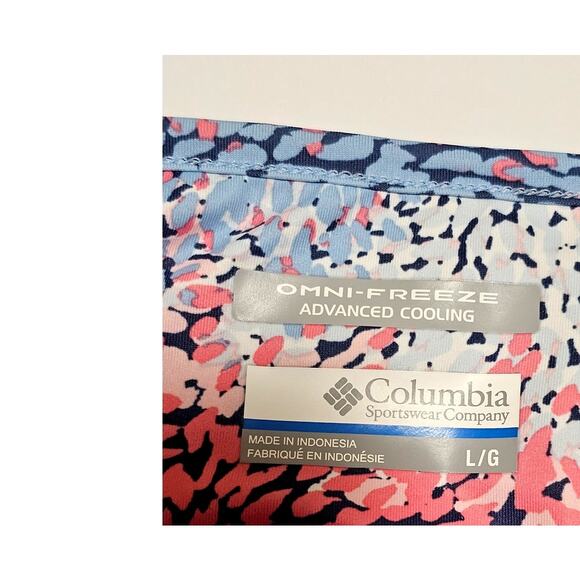 Columbia PFG Omni-Freeze Advanced Cooling Summer Tank Sundress Athleisure Size L - Picture 8 of 9